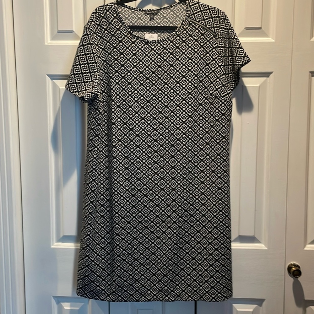 Cute Black and White Dress